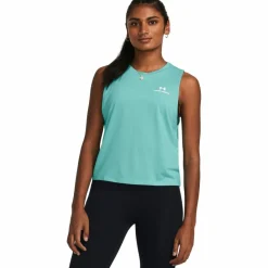 Under Armour Tops & Tanks<· Rush Energy radial turquoise-white