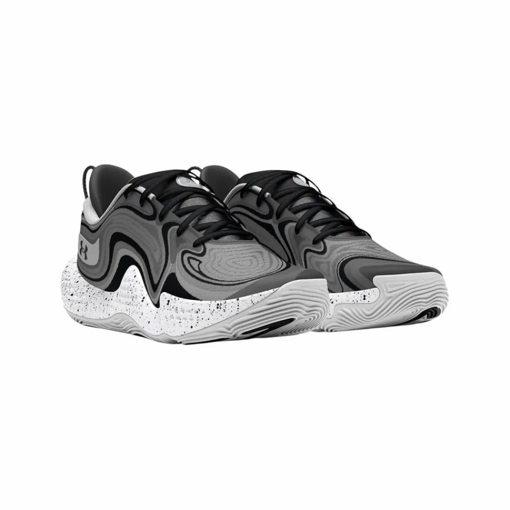 Under Armour Hallenschuhe<· Spawn 6 grau