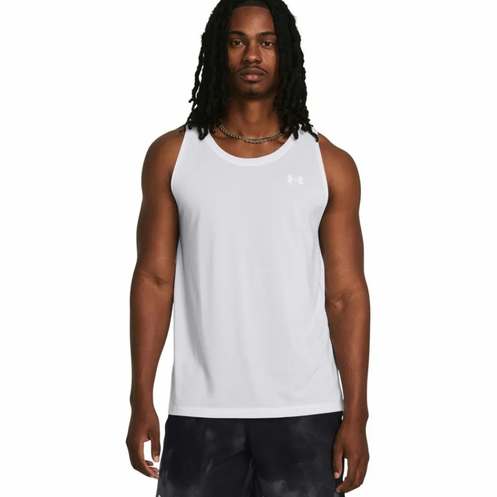 Under Armour Tops & Tanks<· Streaker white
