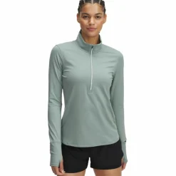 Under Armour Training|Shirts<· UA LAUNCH PRO HALF ZIP silica green