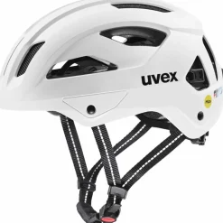 Uvex Fahrradhelme<· CITY STRIDE MIPS HIPLOK white matt