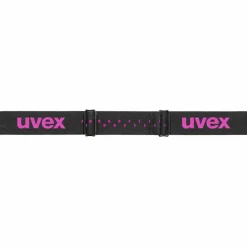 Uvex Skibrillen|Ski<· pwdr FM black matt-pink clear