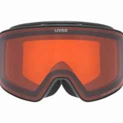 Uvex Ski|Skibrillen<· pyrit LG black-orange