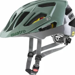 Uvex Fahrradhelme<· quatro cc MIPS moss rhino