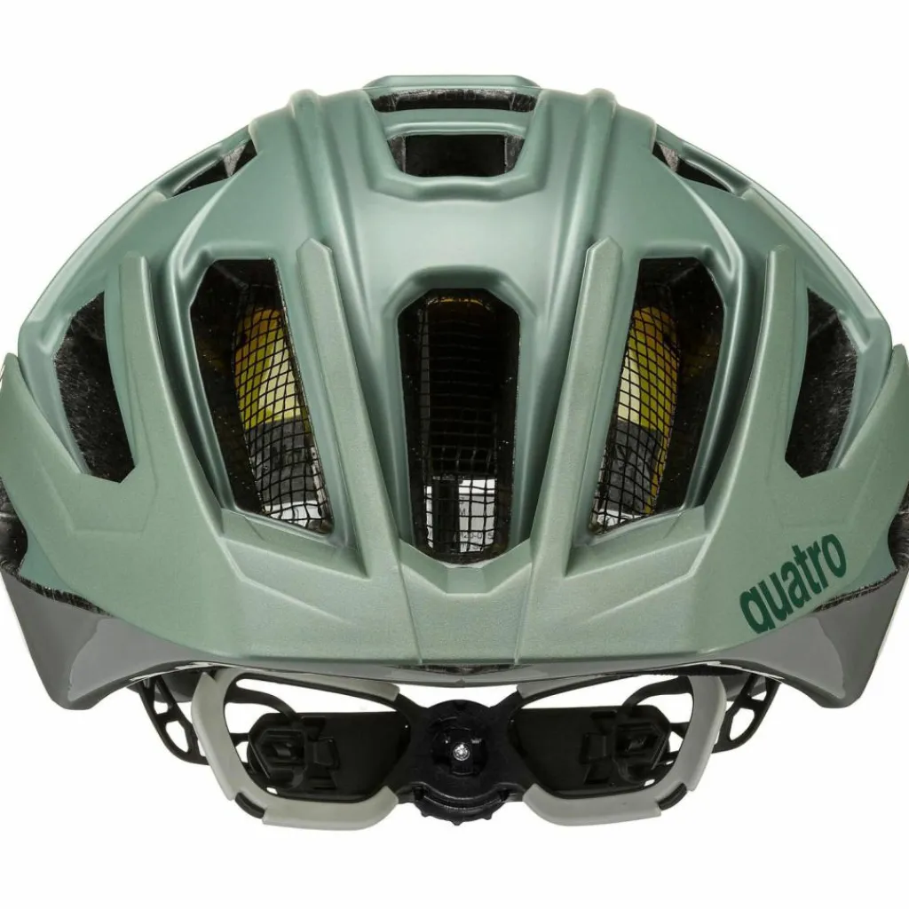 Uvex Fahrradhelme<· quatro cc MIPS moss rhino