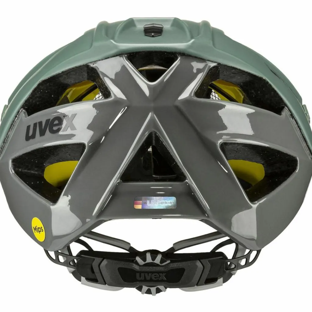 Uvex Fahrradhelme<· quatro cc MIPS moss rhino