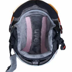 Uvex Helme|Schutzausrüstung<· rocket jr. vis rhino-blush mat