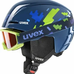 Uvex Skihelme|Helme<· viti set blue puzzle