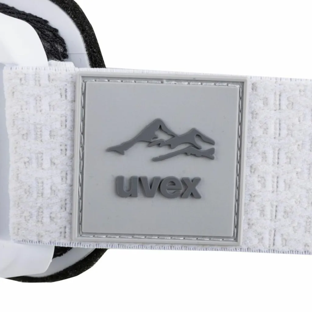 Uvex Skibrillen<· Xcitd CV white matt