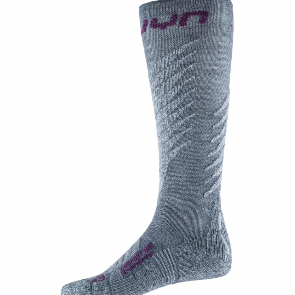 Uyn Socken<· SKI ONE COMFORT FIT grey-purple