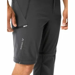 VAUDE Hosen<· Farley Stretch T-ZIp III black