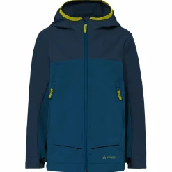 VAUDE Wandern|Jacken<· Kids Rokua Softshell Jacket shore blue