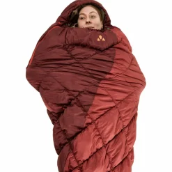 VAUDE Schlafsäcke|Schlafsäcke<· Meglis 700 SYN dark cherry