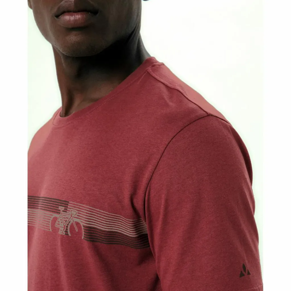 VAUDE Radsport<· Men's Cyclist T-Shirt V redeva/red