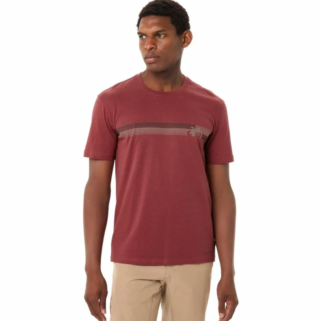 VAUDE Radsport<· Men's Cyclist T-Shirt V redeva/red