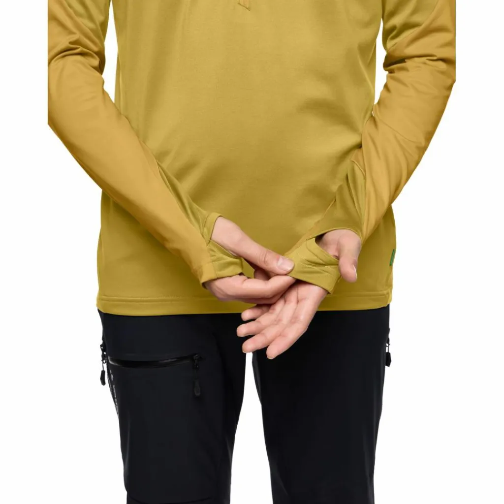 VAUDE Pullover & Sweats<· Men's Livigno Halfzip II hay