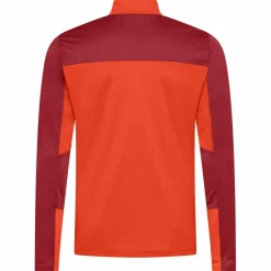 VAUDE Pullover & Sweats<· Men's Livigno Halfzip II carmine/glowing red