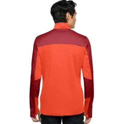 VAUDE Pullover & Sweats<· Men's Livigno Halfzip II carmine/glowing red