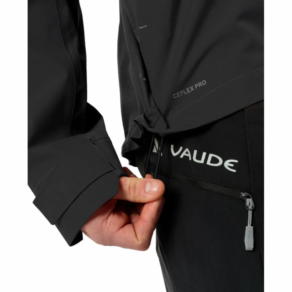 VAUDE Regenjacken|Übergangsjacken<· Men's Moab Pro Rain Jacket black
