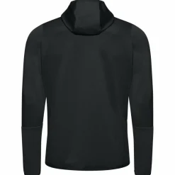 VAUDE Übergangsjacken<· Men's Monviso Hooded Grid Fleece Jacket phantom black