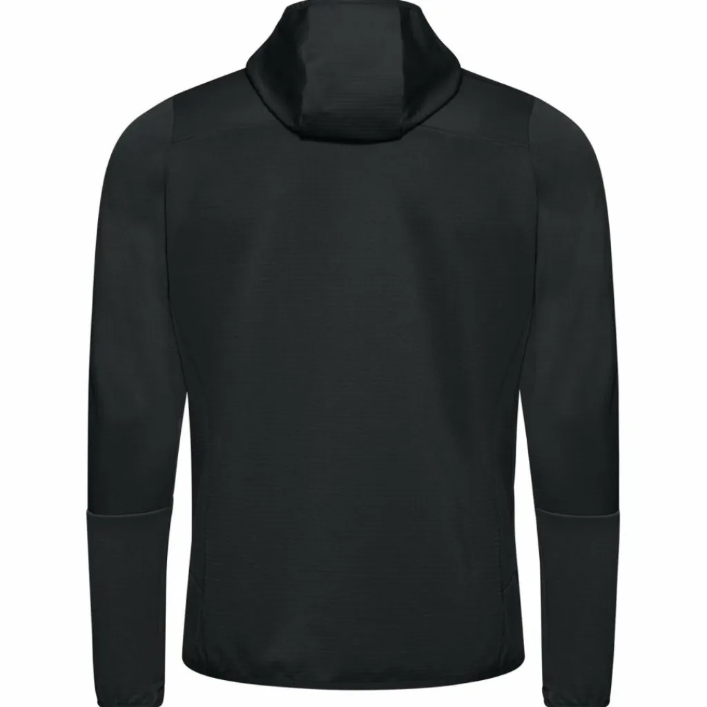 VAUDE Übergangsjacken<· Men's Monviso Hooded Grid Fleece Jacket phantom black