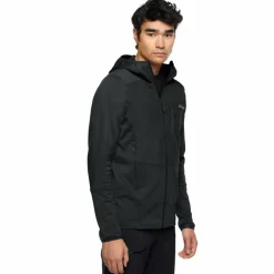 VAUDE Übergangsjacken<· Men's Monviso Hooded Grid Fleece Jacket phantom black
