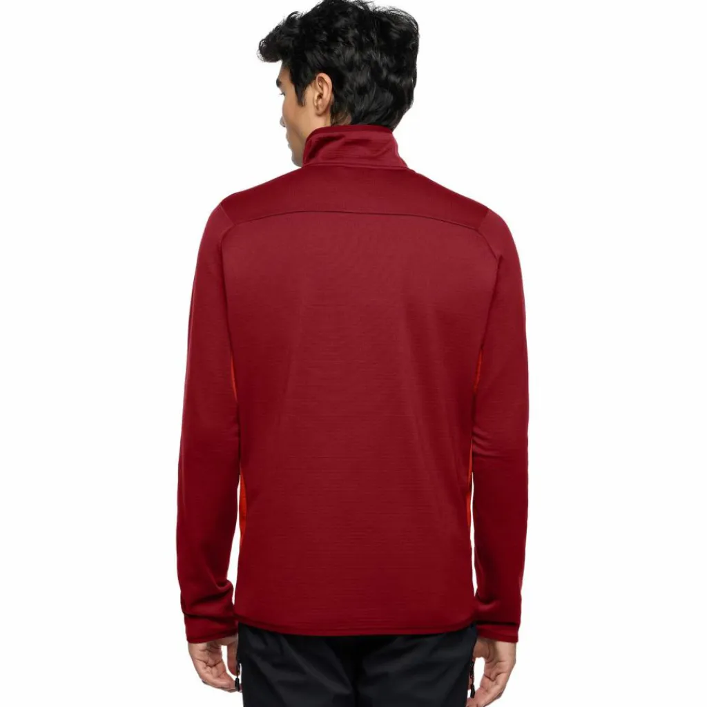 VAUDE Übergangsjacken<· Men's Monviso Fleece FZ Jacket II carmine/glowing red