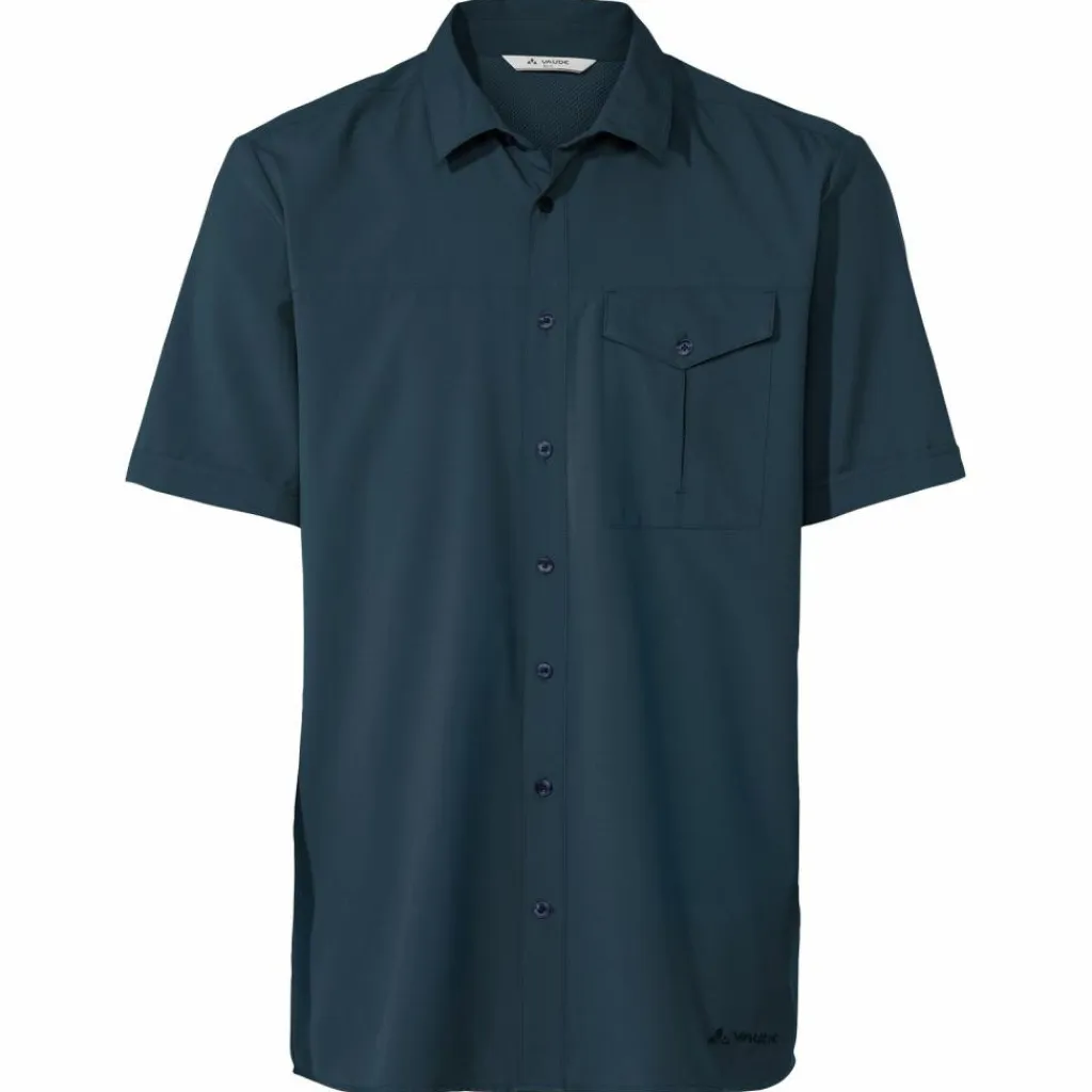 VAUDE Bergsteigen<· Men's Rosemoor Shirt II dark sea uni