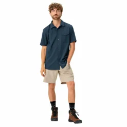 VAUDE Bergsteigen<· Men's Rosemoor Shirt II dark sea uni