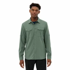 VAUDE Bergsteigen|Bergsteigen<· Men's Rosemoor LS Shirt II agave