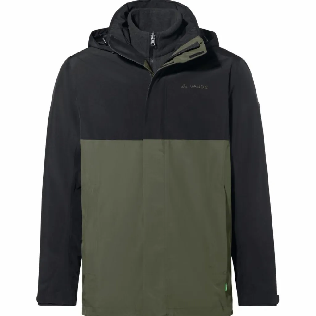VAUDE Winterjacken<· Men's Rosemoor 3in1 Jacket black/khaki
