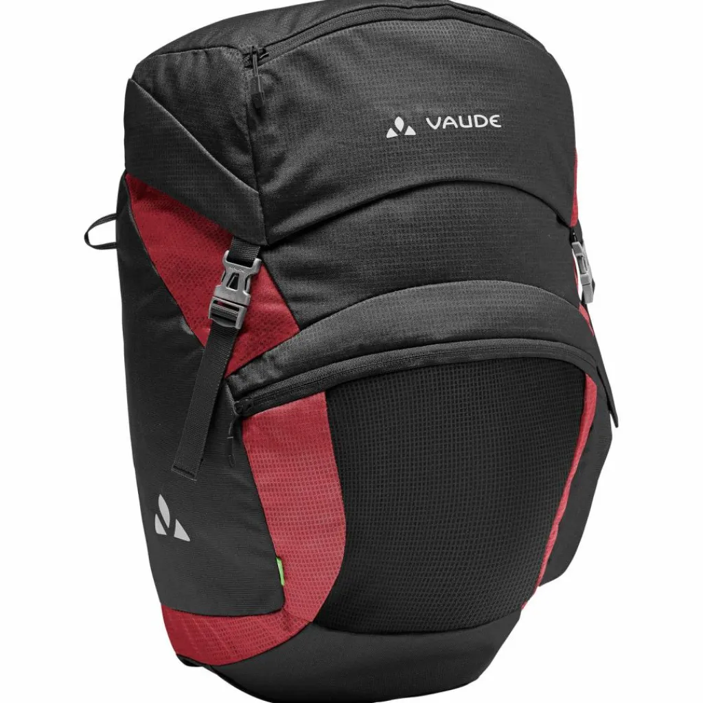VAUDE Fahrradtaschen<· OnTour Back black/carmine