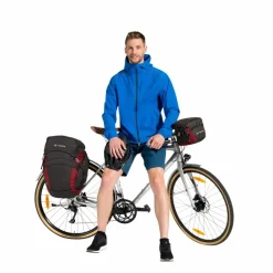 VAUDE Fahrradtaschen<· OnTour Back black/carmine
