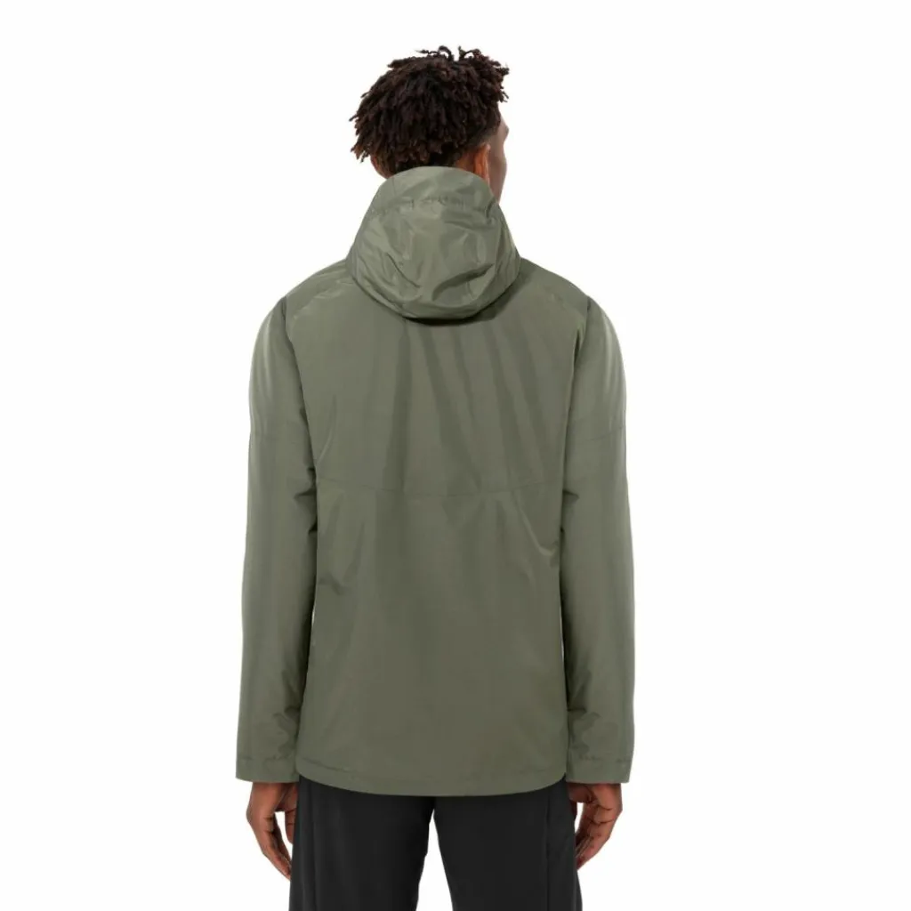 VAUDE Regenjacken|Übergangsjacken<· SE Men's Morkon Wool Jacket khaki