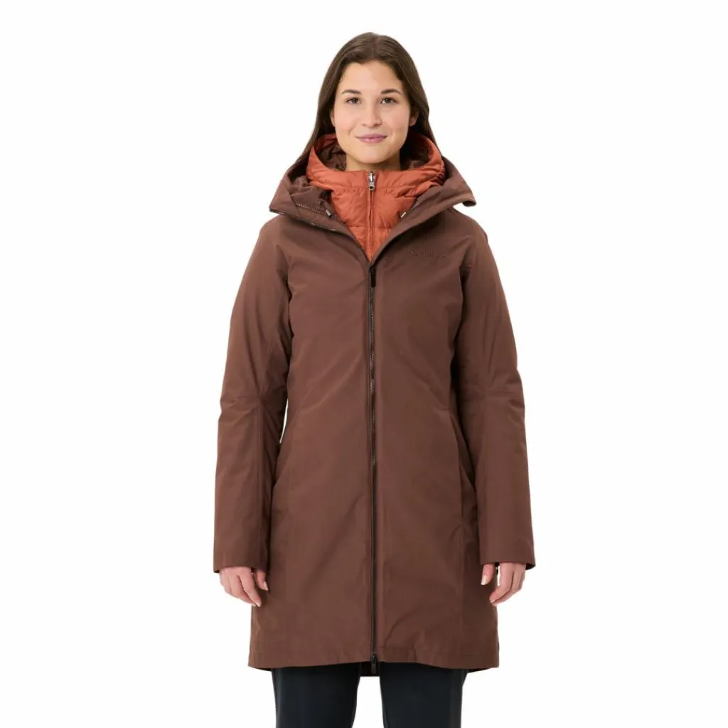VAUDE Winterjacken<· Women's Annecy 3in1 Coat III tobacco