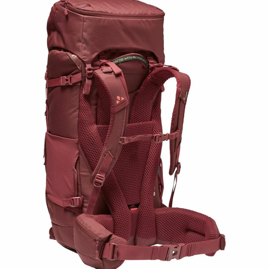VAUDE Wanderrucksäcke|Rucksäcke<· Women's Astrum EVO 55+10 dark cherry