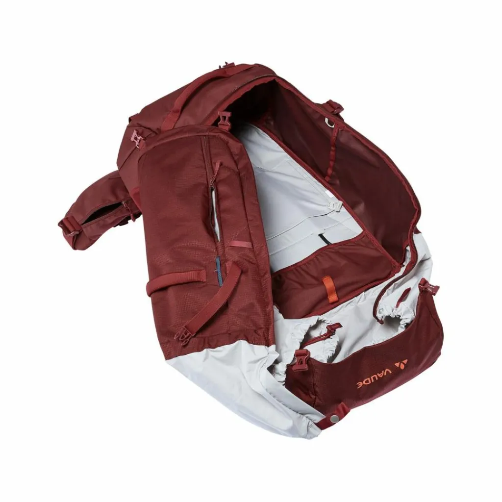 VAUDE Wanderrucksäcke|Rucksäcke<· Women's Astrum EVO 55+10 dark cherry
