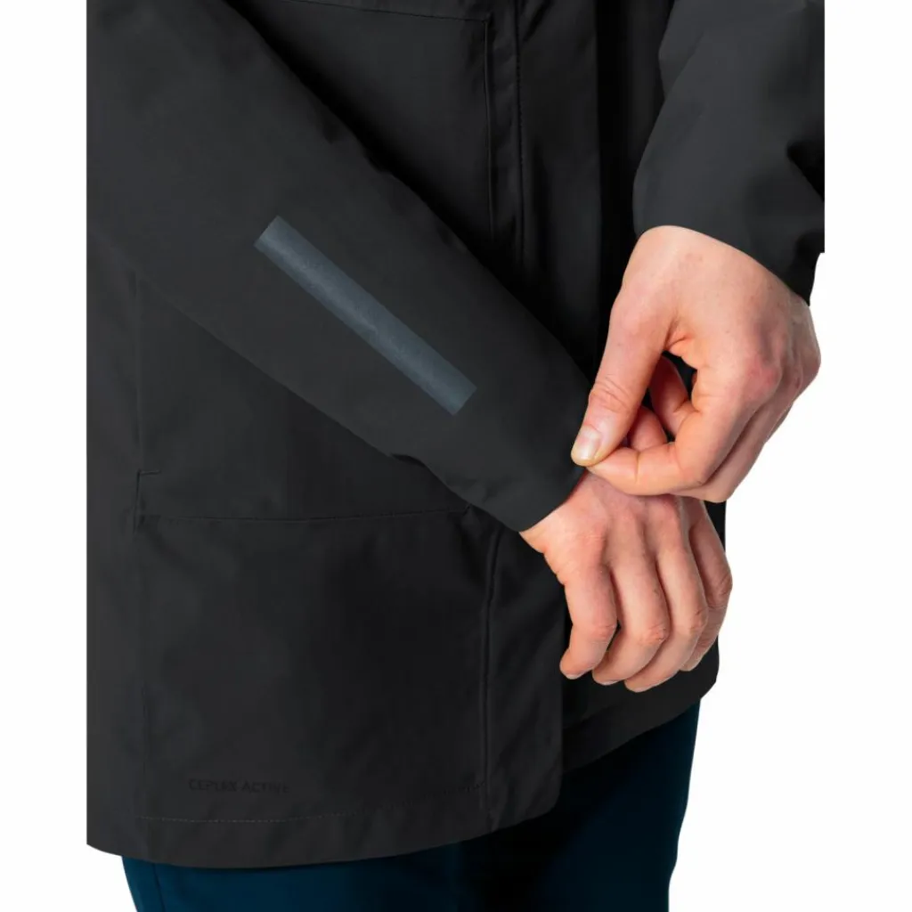 VAUDE Regenjacken|Übergangsjacken<· Women's Cyclist Padded Parka II black