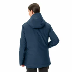 VAUDE Übergangsjacken<· Women's Cyclist Warm Rain Jacket dark sea