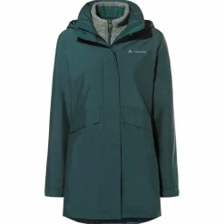 VAUDE Regenjacken|Übergangsjacken<· Women's Idris 3in1 Parka IV deep pond