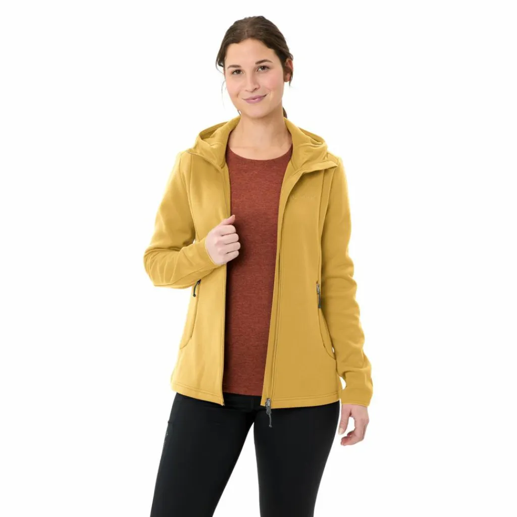 VAUDE Übergangsjacken<· Women's Idris Fleece Hoody savanna