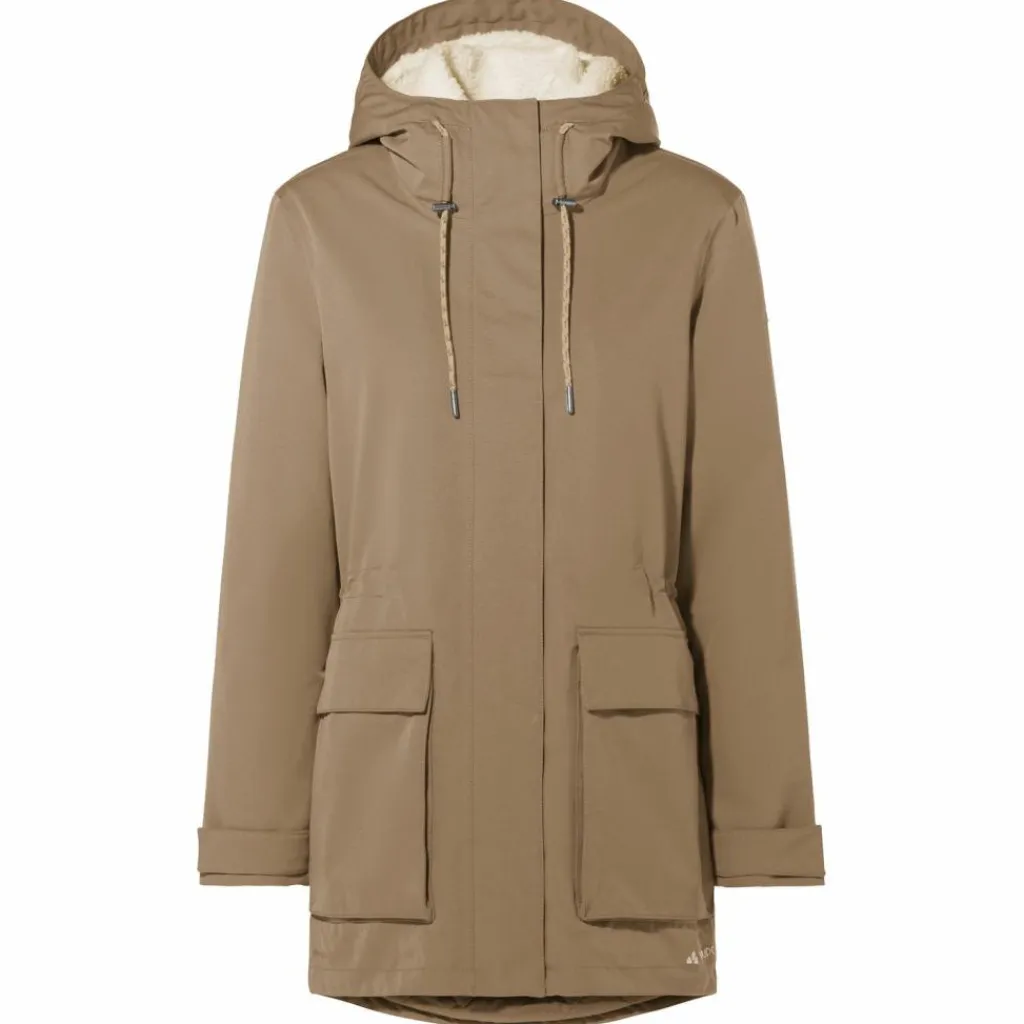VAUDE Regenjacken|Übergangsjacken<· Women's Manukau Parka III oat