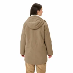 VAUDE Regenjacken|Übergangsjacken<· Women's Manukau Parka III oat