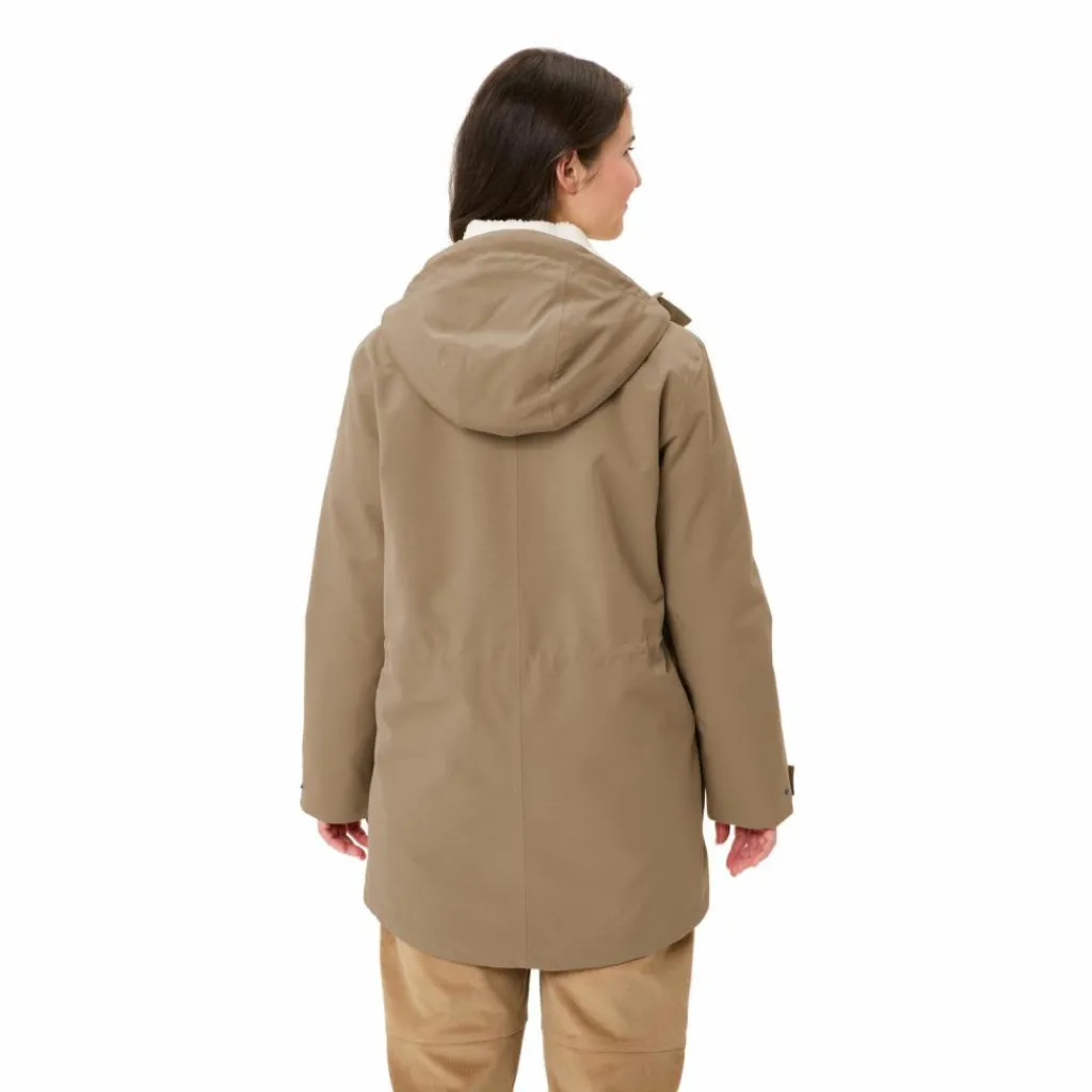 VAUDE Regenjacken|Übergangsjacken<· Women's Manukau Parka III oat