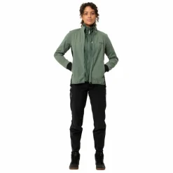 VAUDE Radsport|Übergangsjacken<· Women's Moab Pro Softshell Jacket agave