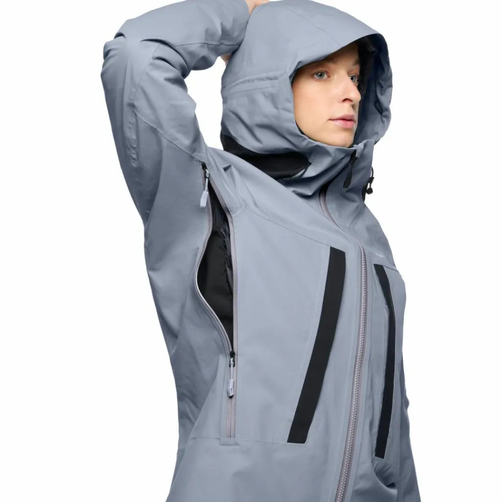VAUDE Regenjacken|Übergangsjacken<· Women's Monviso 2,5L Jacket dark iris