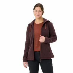 VAUDE Übergangsjacken<· Women's Skomer Winter Fleece Jacket dark oak