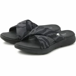 VENICE BEACH Badeschuhe<· Badepantolette schwarz - grau