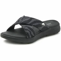 VENICE BEACH Badeschuhe<· Badepantolette schwarz - grau