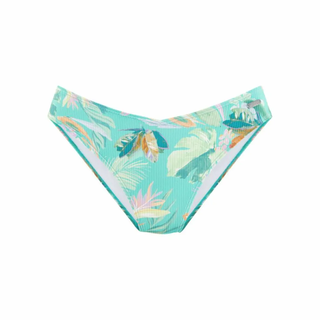 VENICE BEACH Schwimmen|Schwimmen<· Bikini-Hose türkis bedruckt